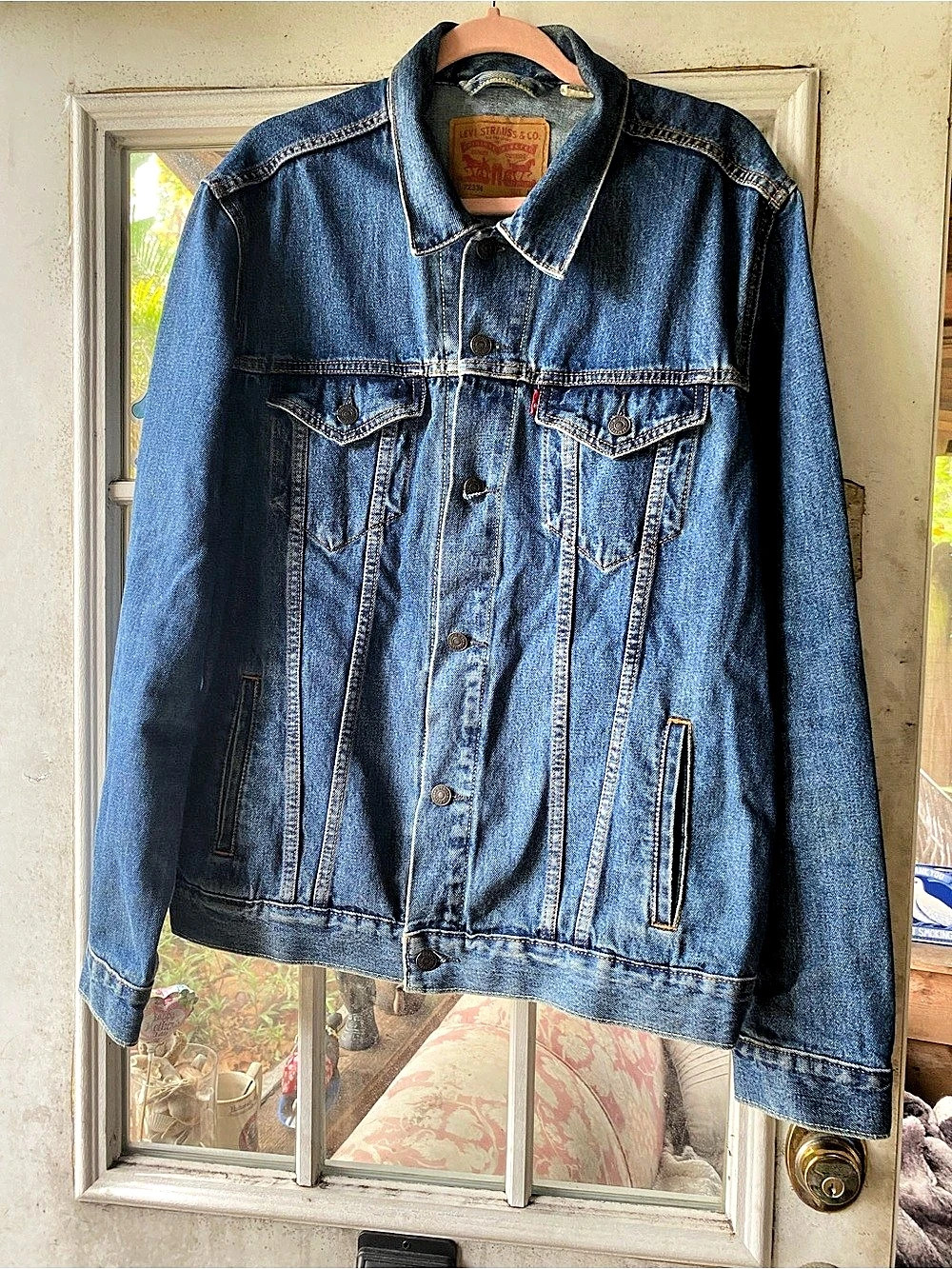 Levi's Type III Trucker Jacket Denim Trucker Jacket Size Large